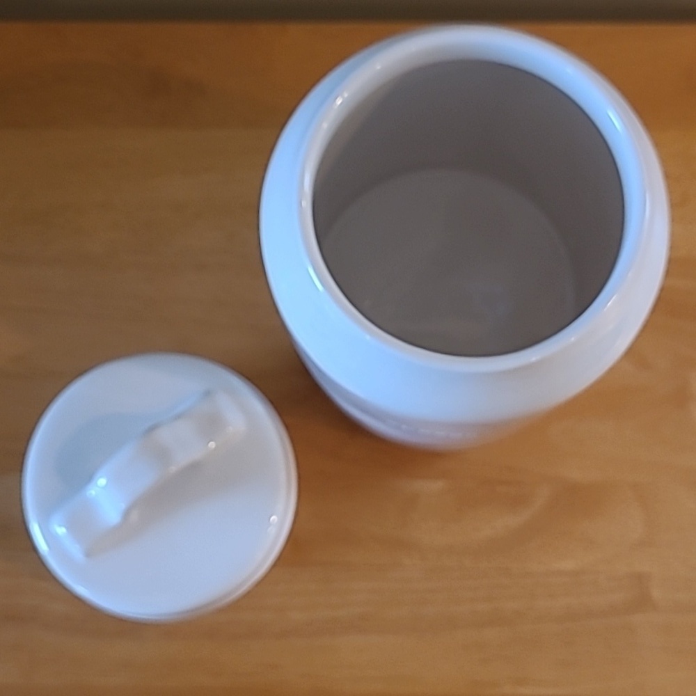RAE DUNN ARTISAN COLLECTION BY MAGENTA White 'Coffee' Ceramic Canister - Picture 4 of 14